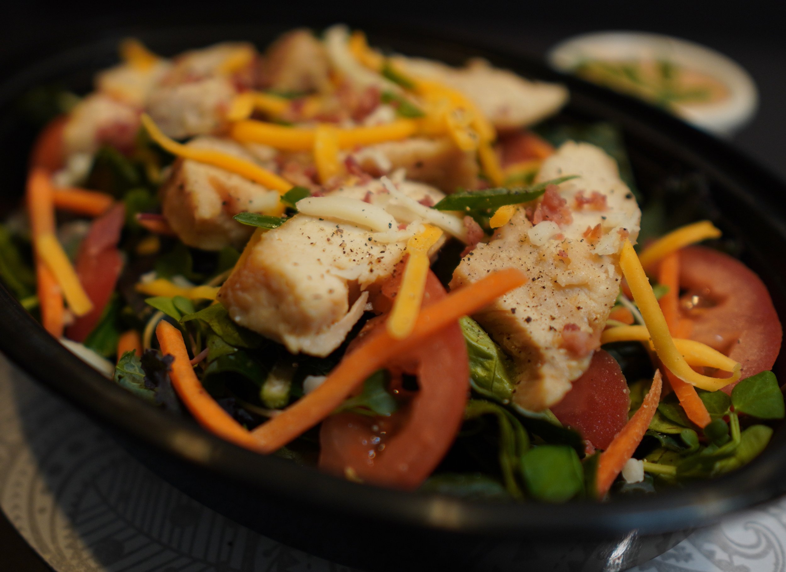 Bodega style chopped chicken salad